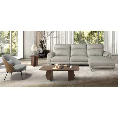 Sofá com chaiselongue Piu