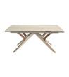 Dinning Table Rectangular Extensible Areia