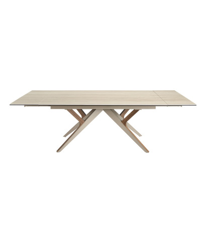 Mesa Jantar Retangular Extensível Areia