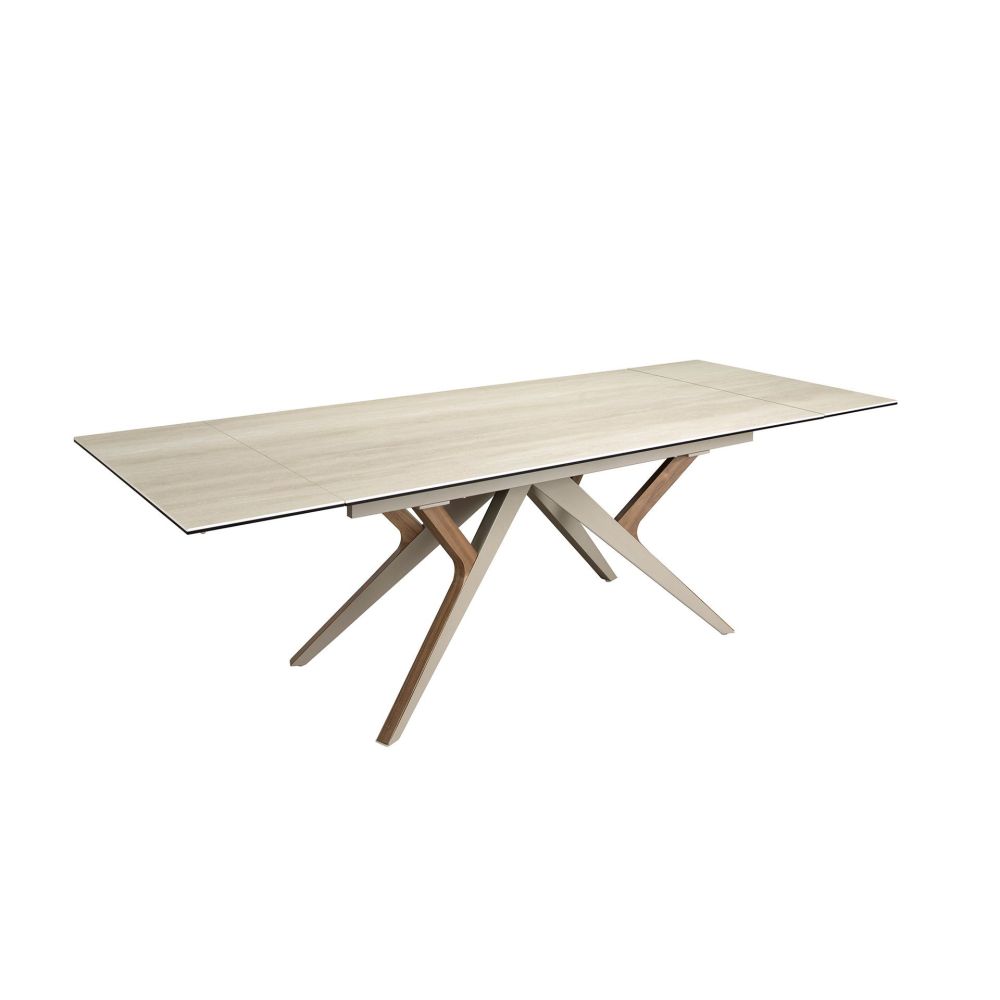 Mesa Jantar Retangular Extensível Areia