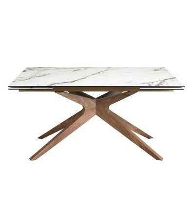 Dinning Table Rectangular Extensible Porce