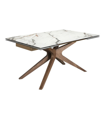 Dinning Table Rectangular Extensible Porce