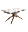 Dinning Table Rectangular Extensible Porce