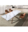 Dinning Table Rectangular Extensible Porce