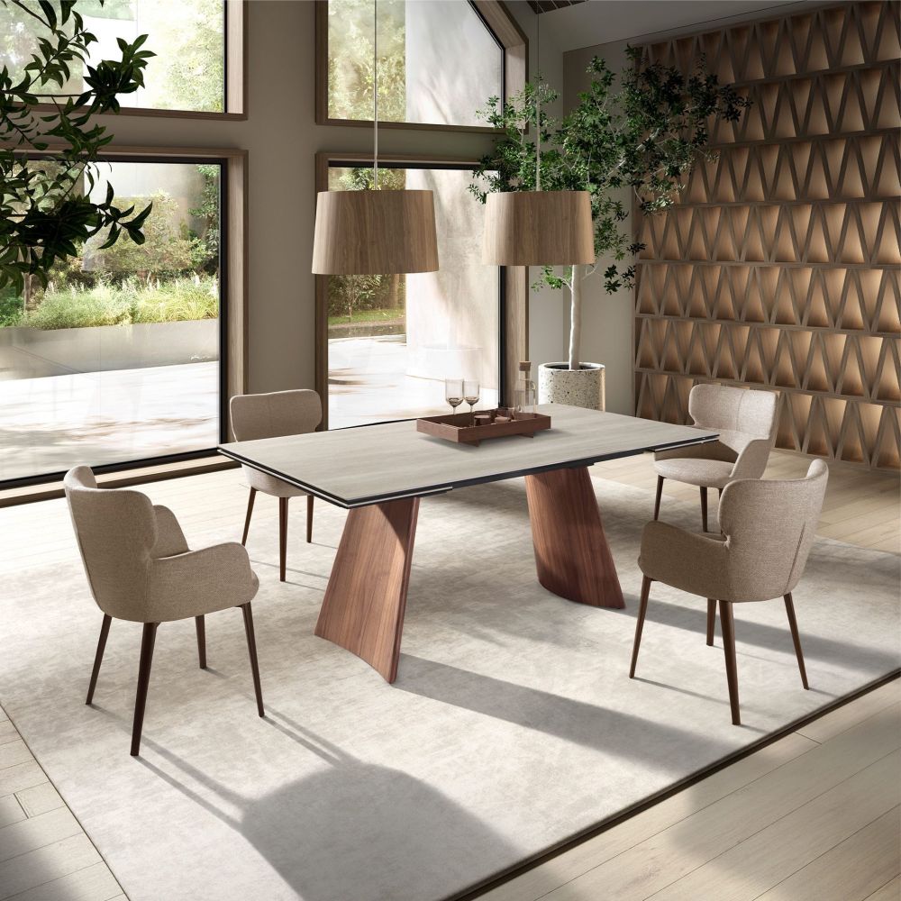 Dinning Table Rectangular Extensible Lotu