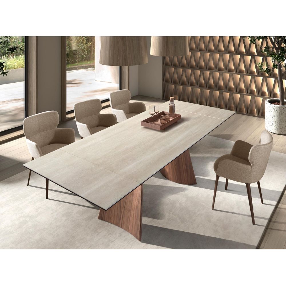 Mesa Jantar Retangular Extensível Lotu