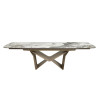 Mesa Jantar Retangular Extensível Taup