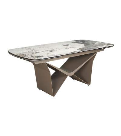Mesa Jantar Retangular Extensível Taup