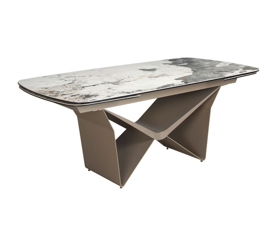 Mesa Jantar Retangular Extensível Taup Mesa Jantar Retangular Extensível Taup