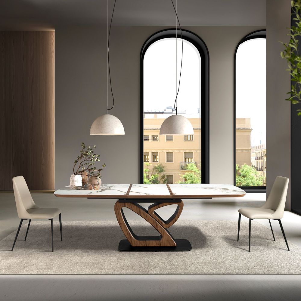 Dinning Table Rectangular Extensible Barl