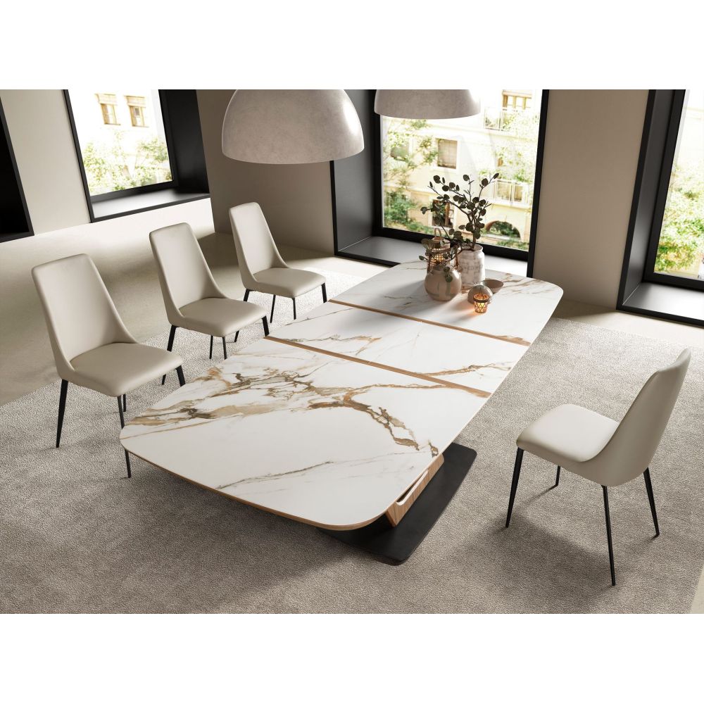 Mesa Jantar Retangular Extensível Barl