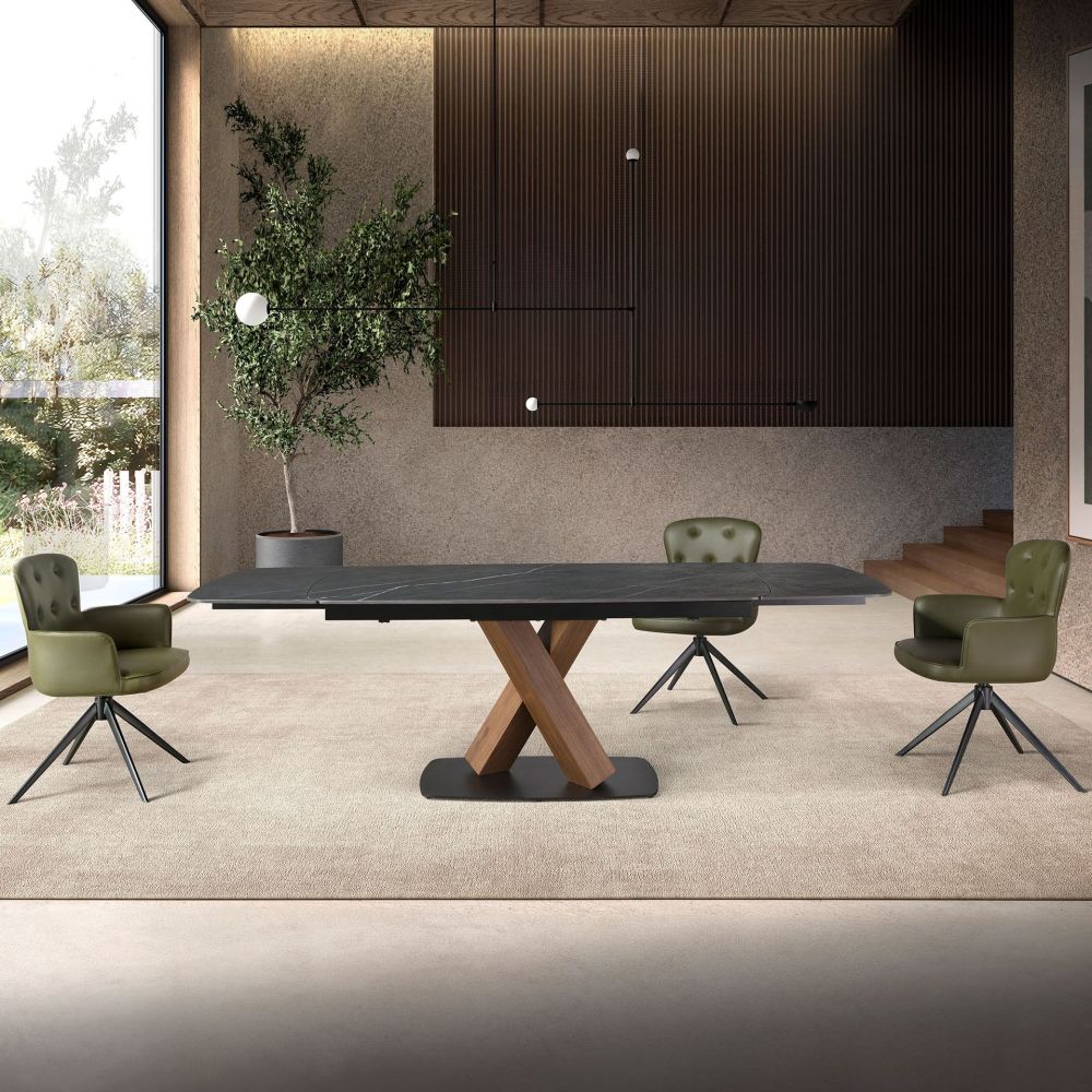 Mesa Jantar Retangular Extensível Bari