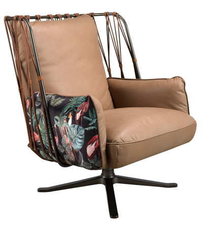 Swivel Armchair Flo