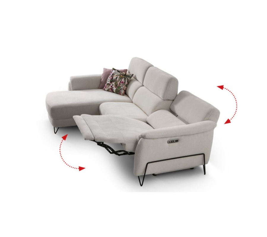 Sofa Relax w/ Chaiselong Estela