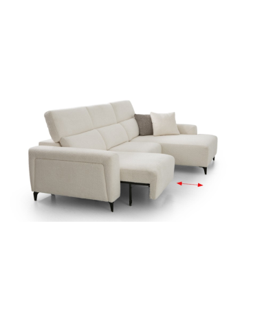 Sofa w/ Chaiselong Noa
