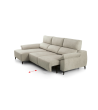 Sofa w/ Chaiselong Nina