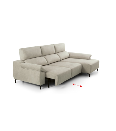 Sofa w/ Chaiselong Nina