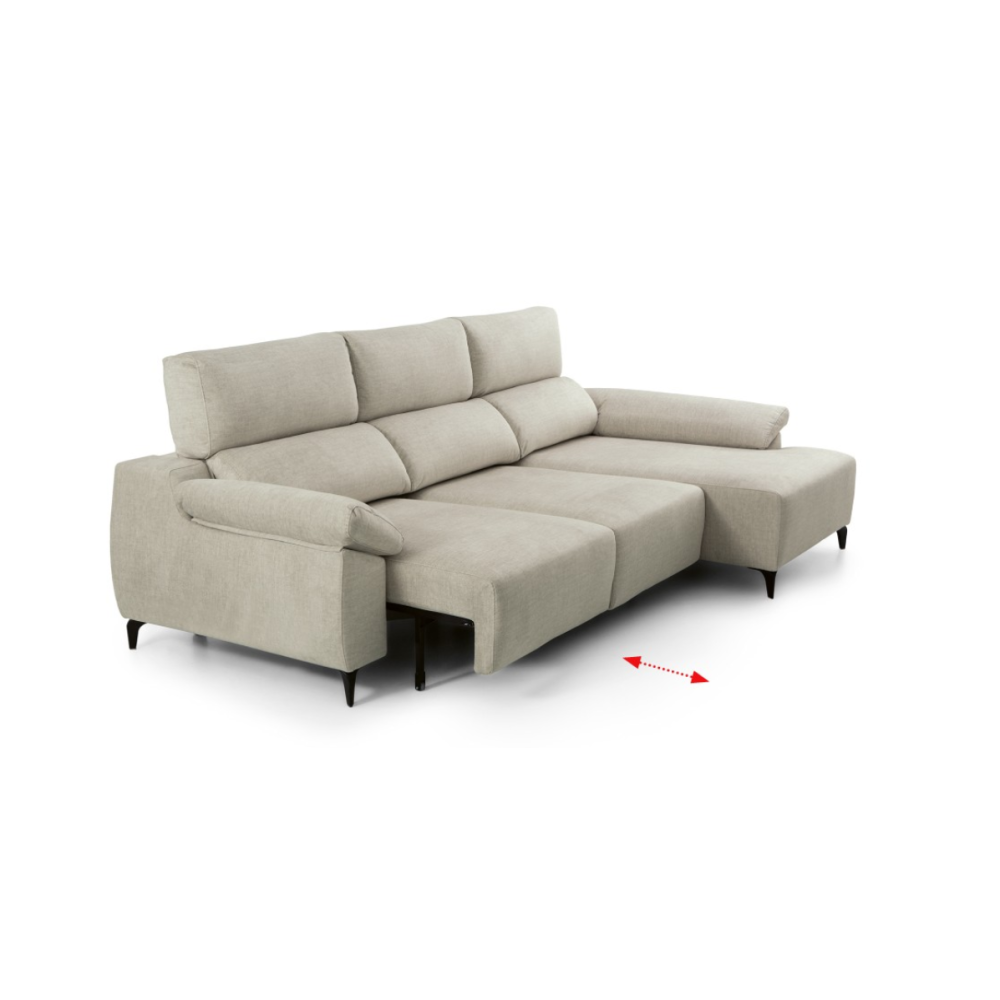 Sofa w/ Chaiselong Nina