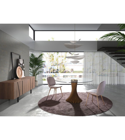 Round Dinning Table Bin