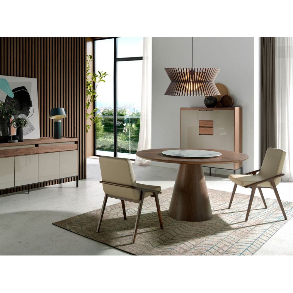 Round Dinning Table Glamour