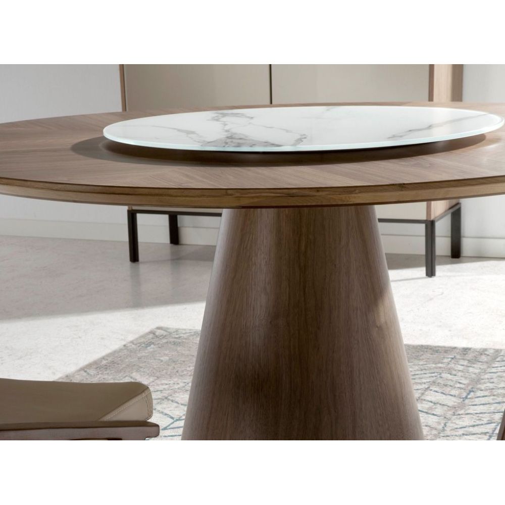 Round Dinning Table Glamour