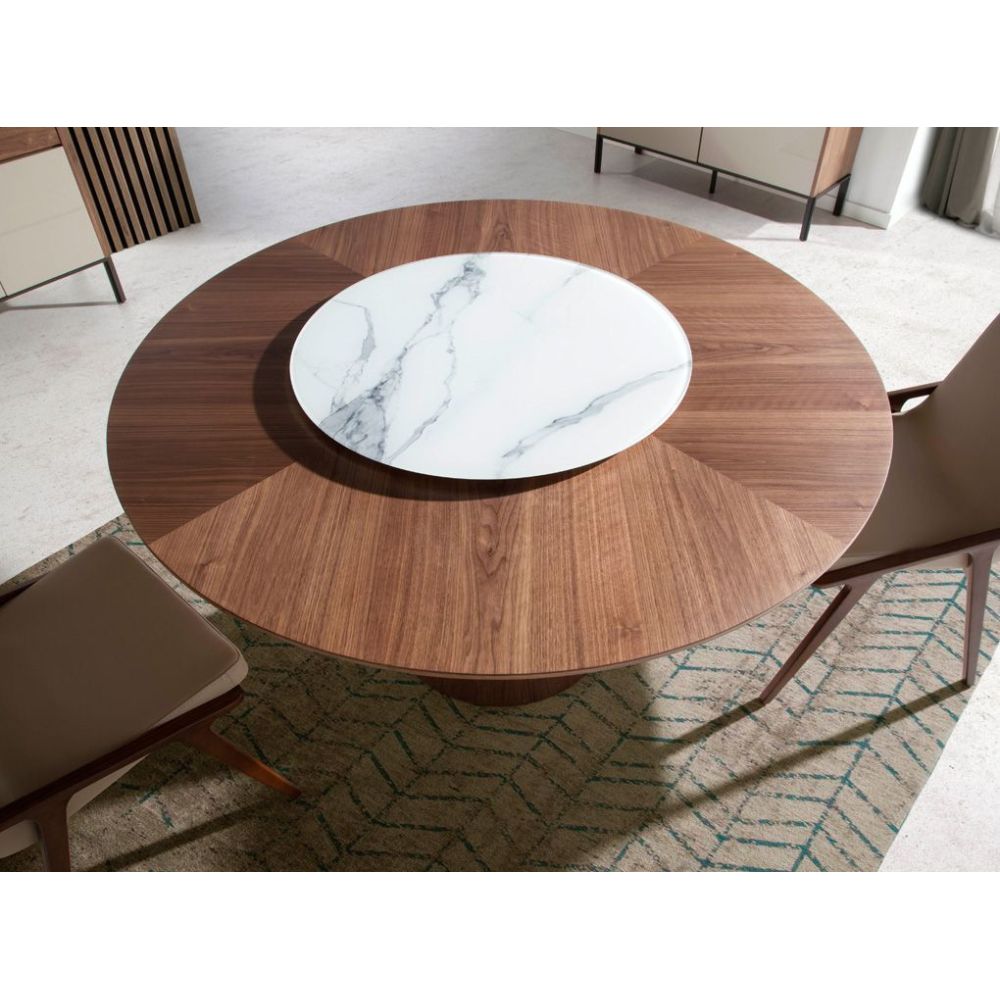 Round Dinning Table Glamour