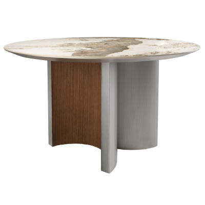 Round Dinning Table Bim