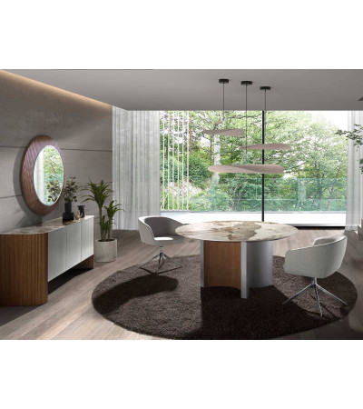 Round Dinning Table Bim