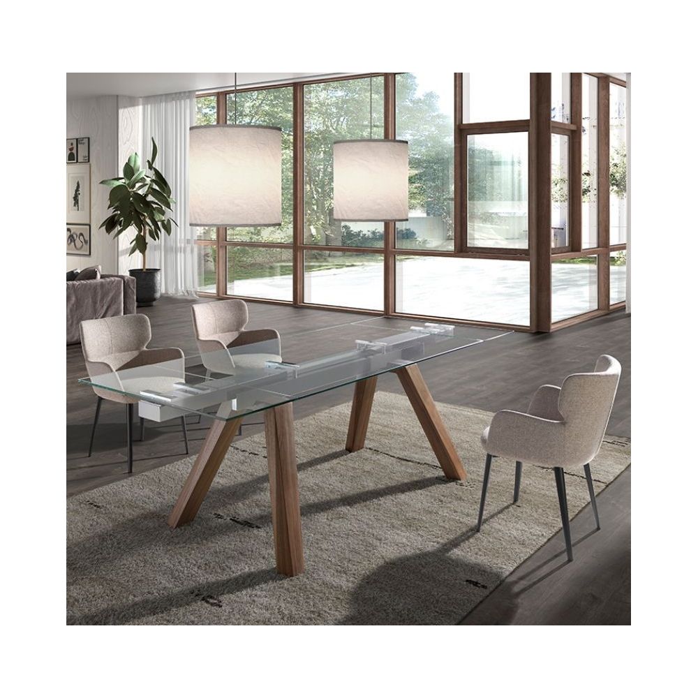 Dinning Table Extendable Bilida