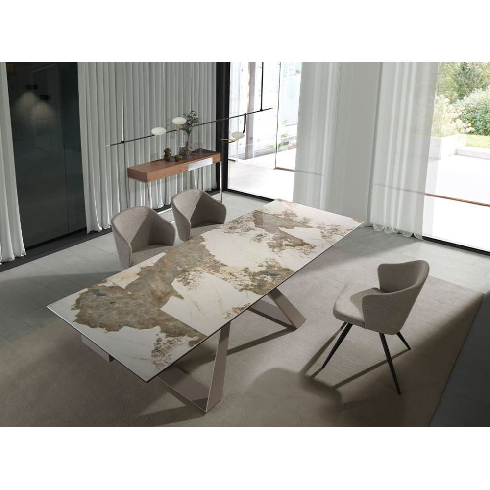 Dinning Table Extendable Bir