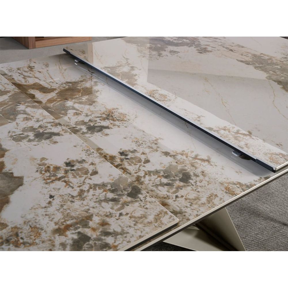 Dinning Table Extendable Bif