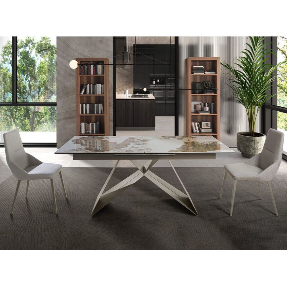 Dinning Table Extendable Bif
