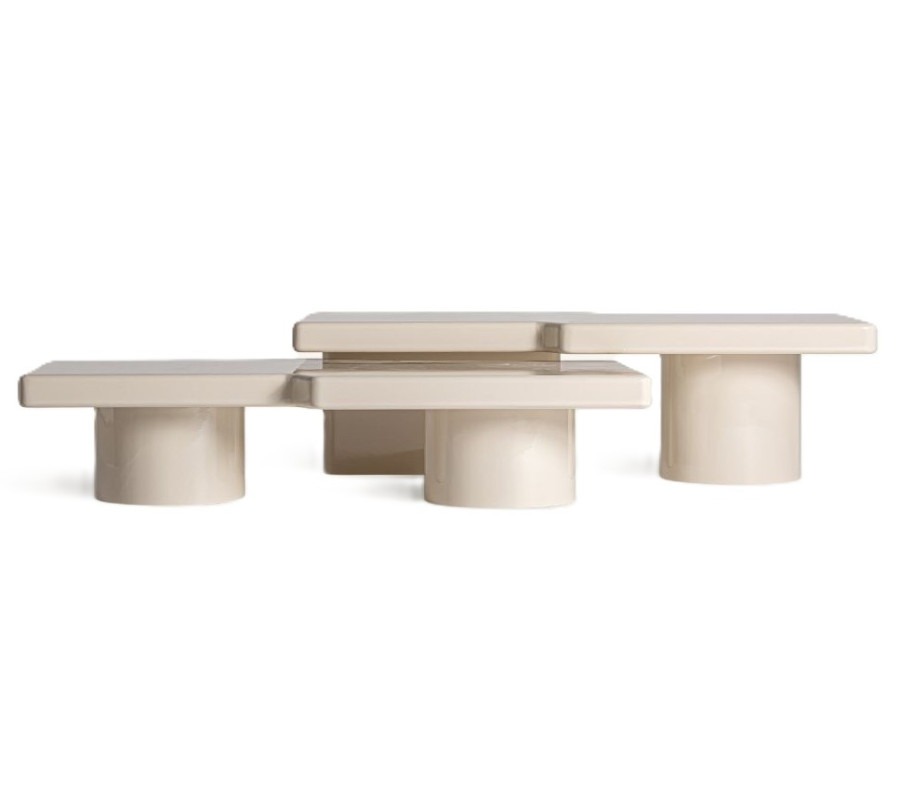Conjunto Mesa de Centro Novara Conjunto Mesa de Centro Novara