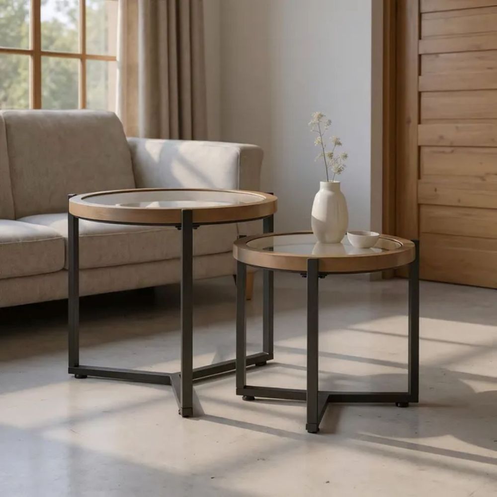 Conjunto Mesa Centro Abeti