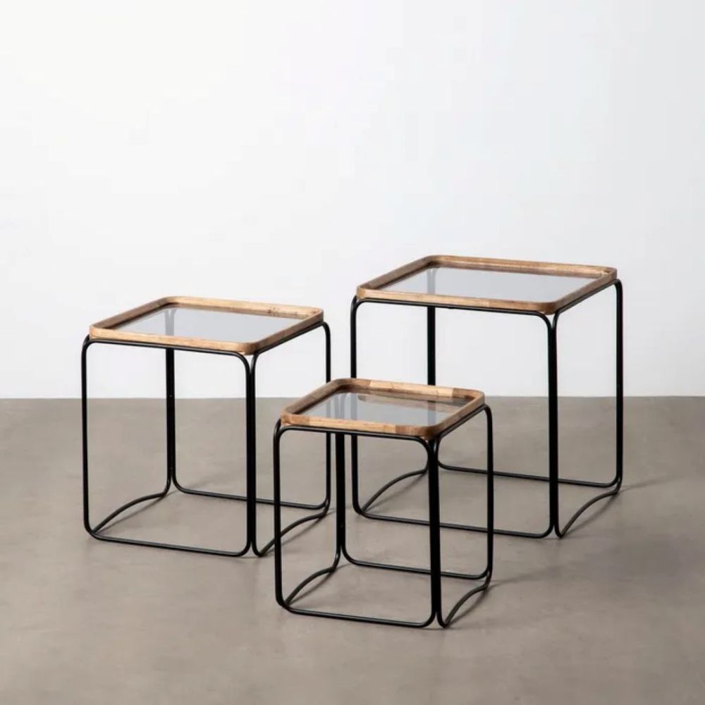 Conjunto Mesa Centro Cauch