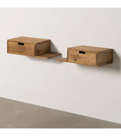 Set Bedside Table Malgnu