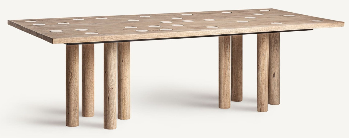 MESA DE JANTAR JACQUARD