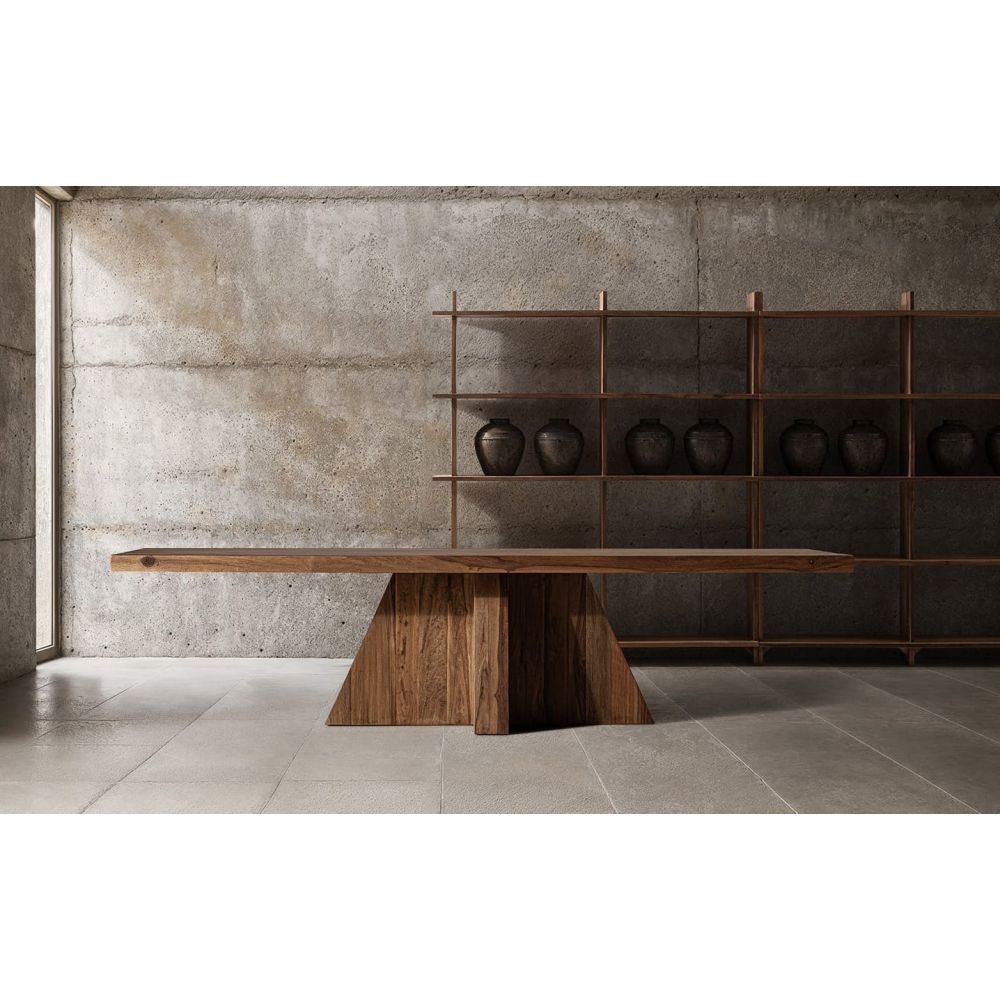BRUTALISTA  DINING TABLE