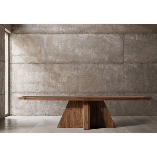 BRUTALISTA  DINING TABLE