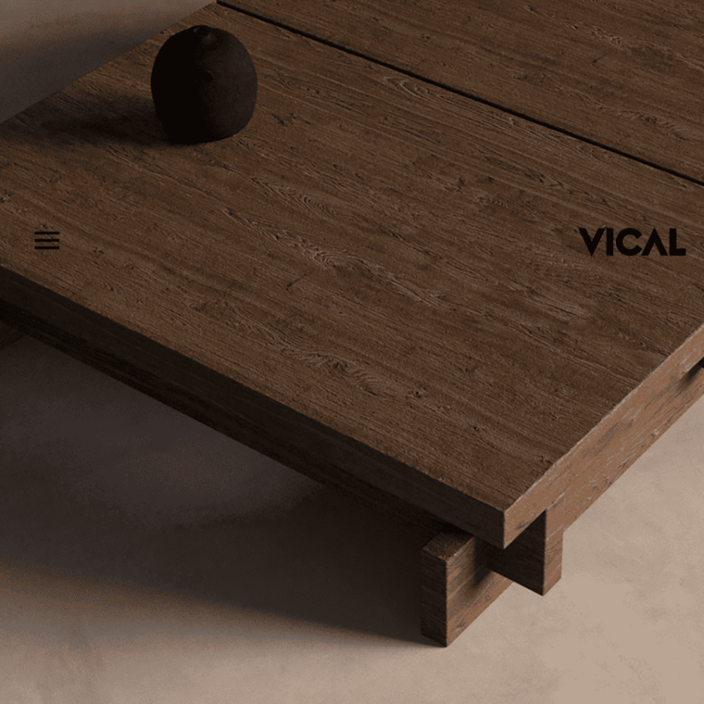 MESA CENTRO BRUTALISTA