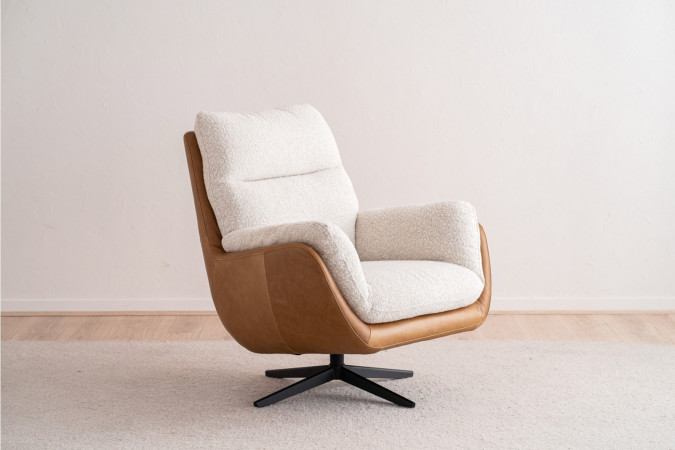 SWIVEL ARMCHAIR BUTET