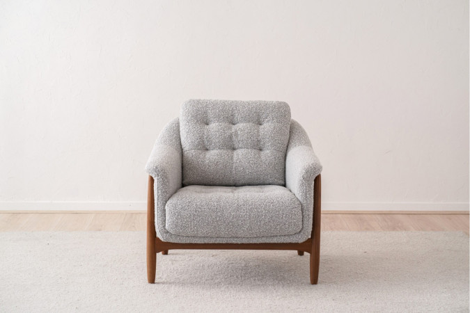 CILI ARMCHAIR AND FOOTREST SET