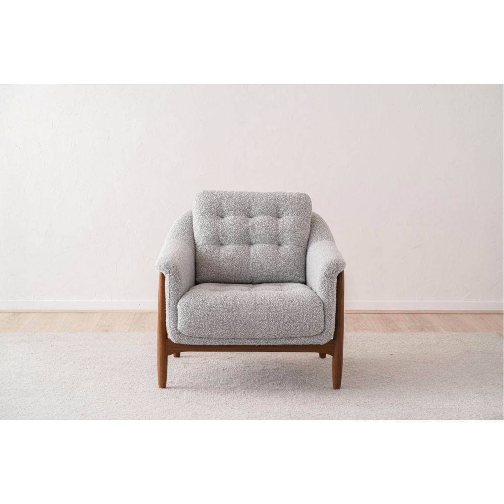 CILI ARMCHAIR AND FOOTREST SET