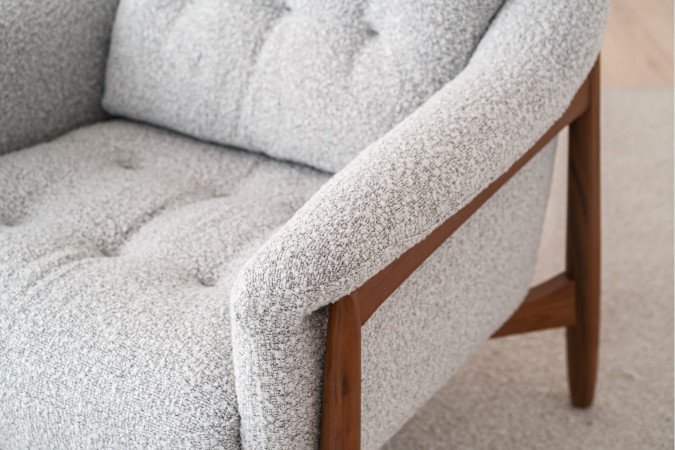 CILI ARMCHAIR AND FOOTREST SET