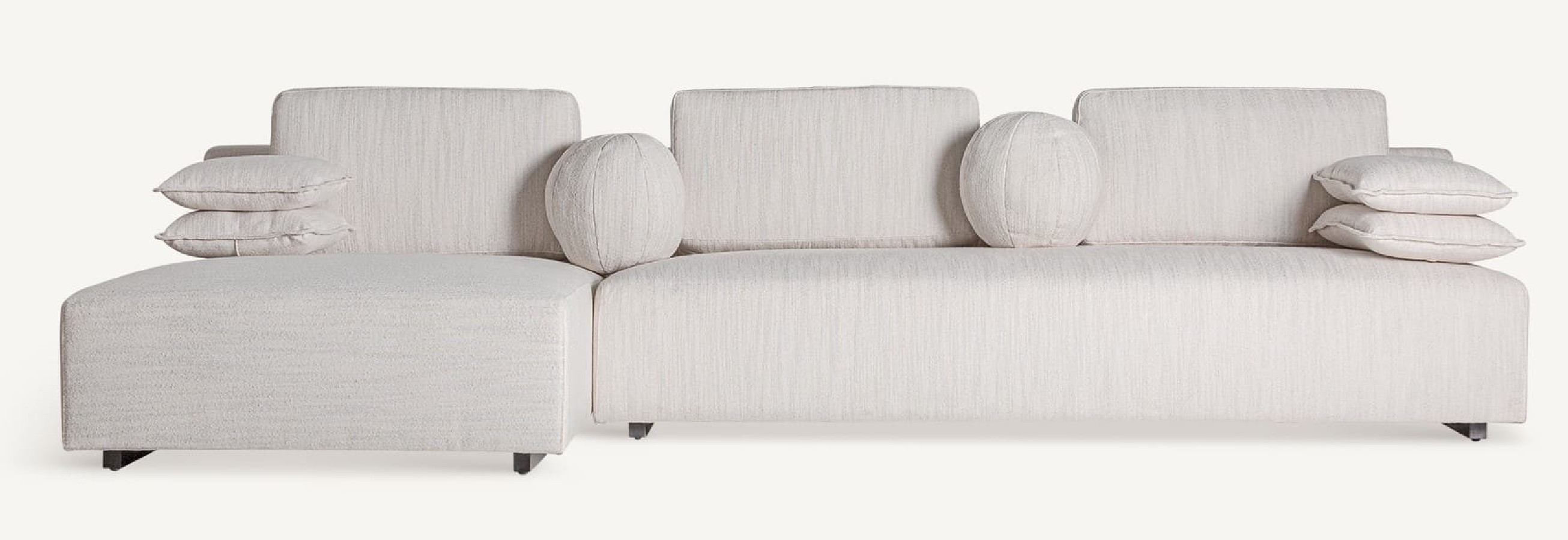 SOFA WITH CHAISE LONGUE TRAUN