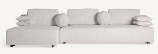 SOFA WITH CHAISE LONGUE TRAUN
