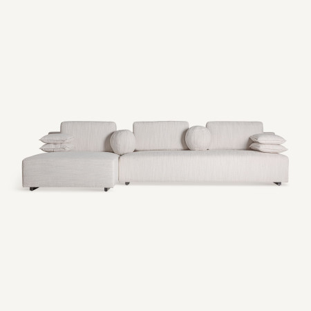 SOFA WITH CHAISE LONGUE TRAUN
