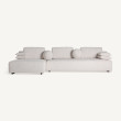 SOFA WITH CHAISE LONGUE TRAUN