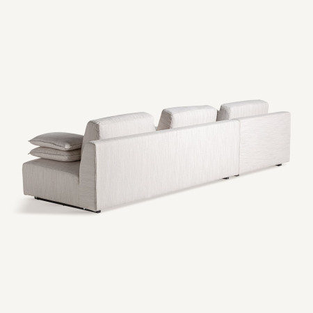 SOFA WITH CHAISE LONGUE TRAUN