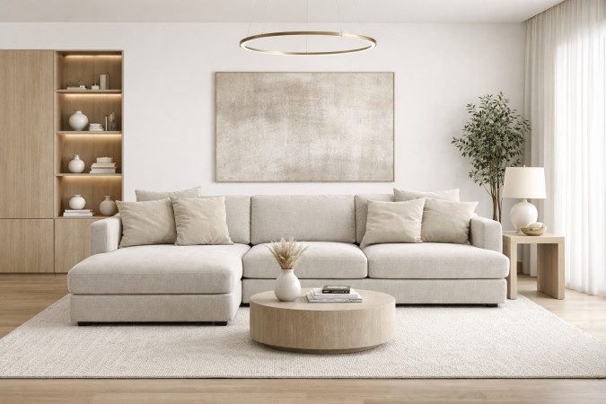 SOFA W/ CHAISELONG ATLAS